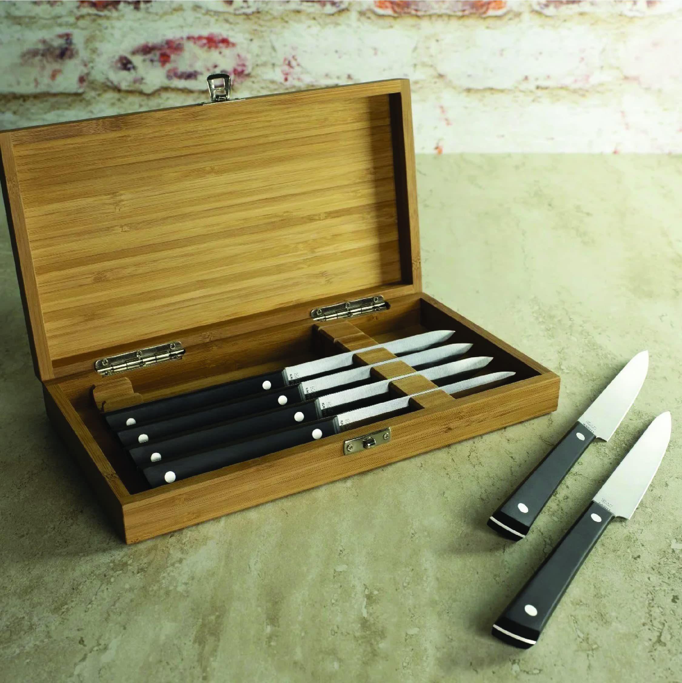 Amazon.com: Kai Steak Knife Set, 6 Piece, 5.25